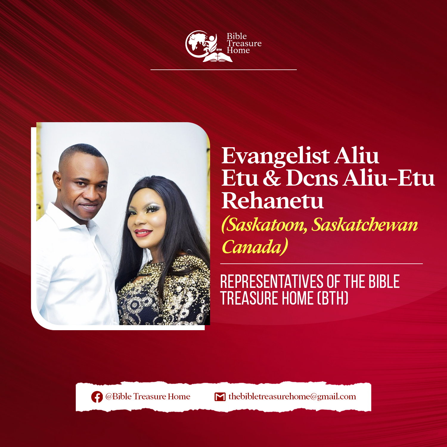 Evangelist Ali Etu